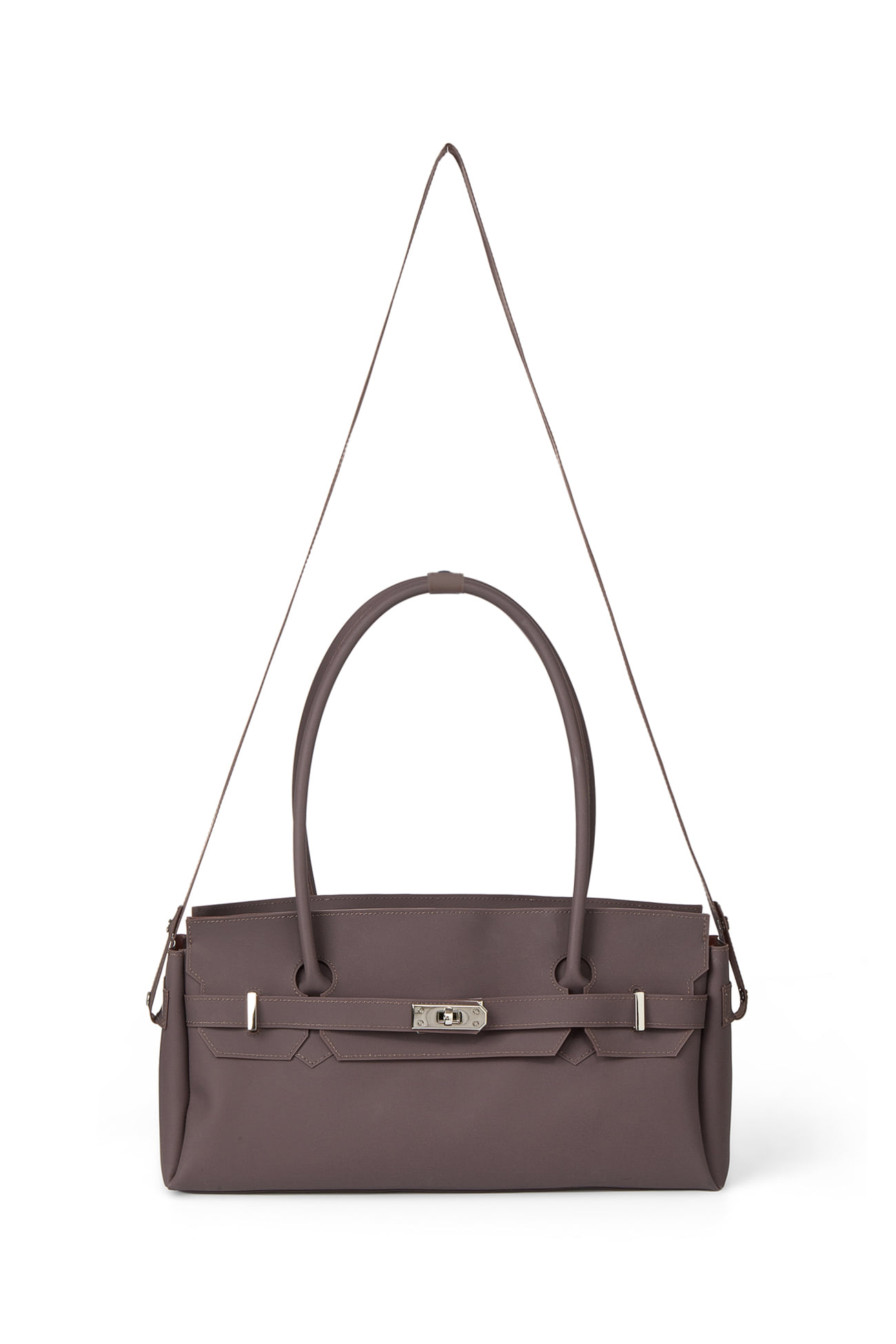 JELLY TWO-WAY BAG IN BROWN