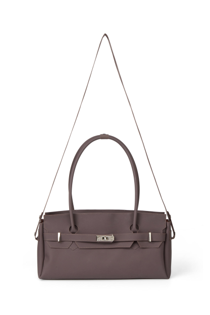 JELLY TWO-WAY BAG IN BROWN