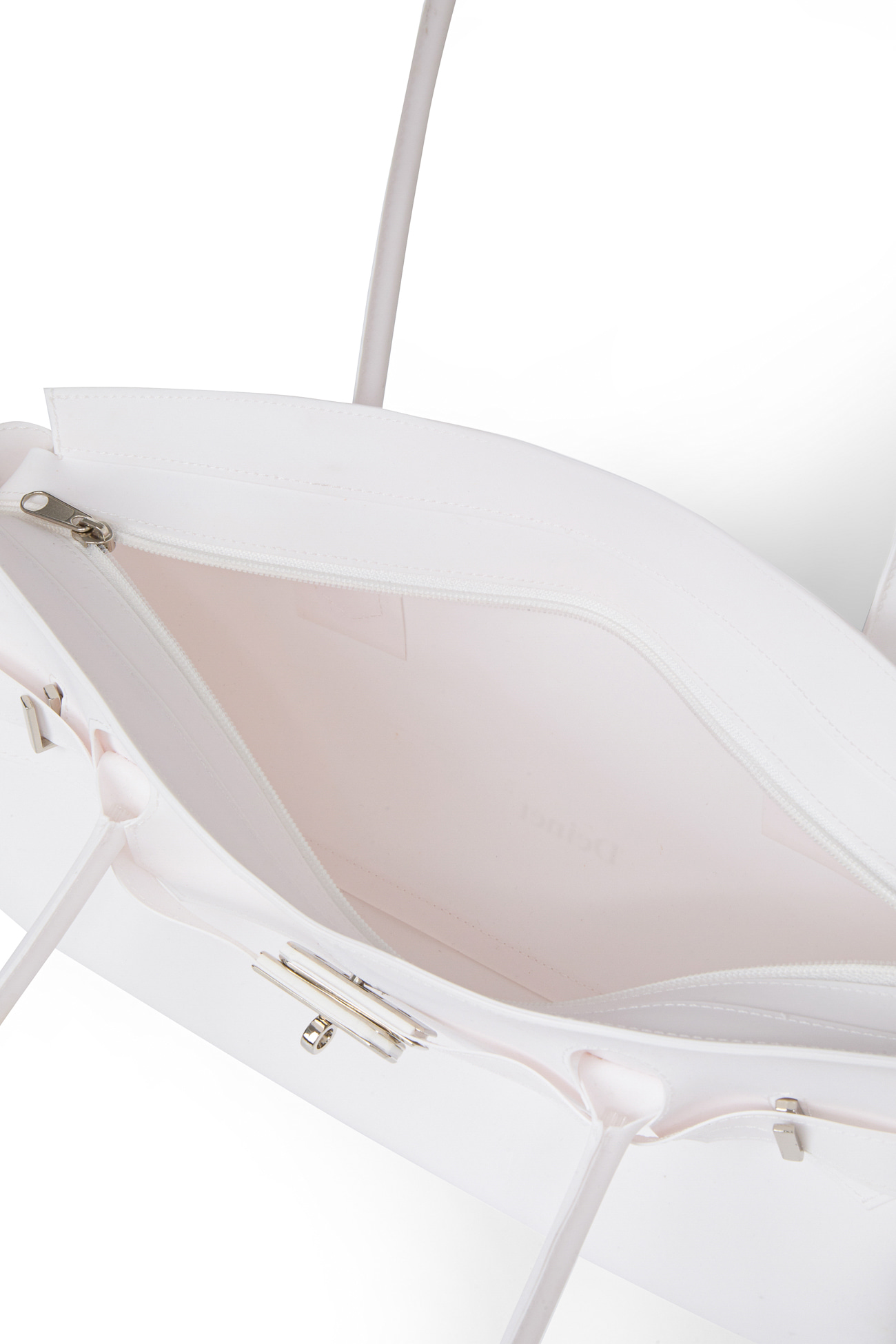 JELLY TWO-WAY BAG IN WHITE