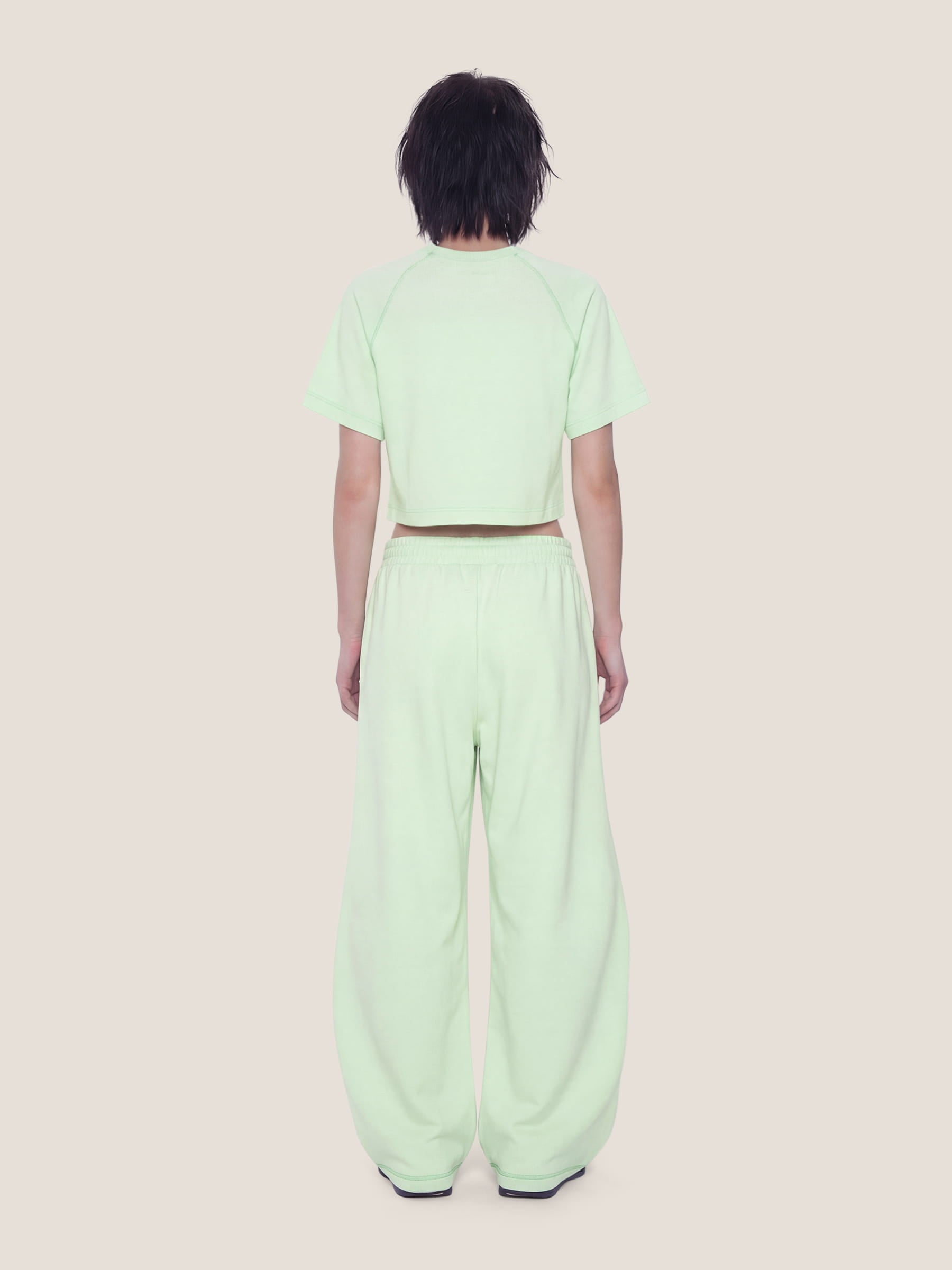 Cloud Cropped Sweat Set
