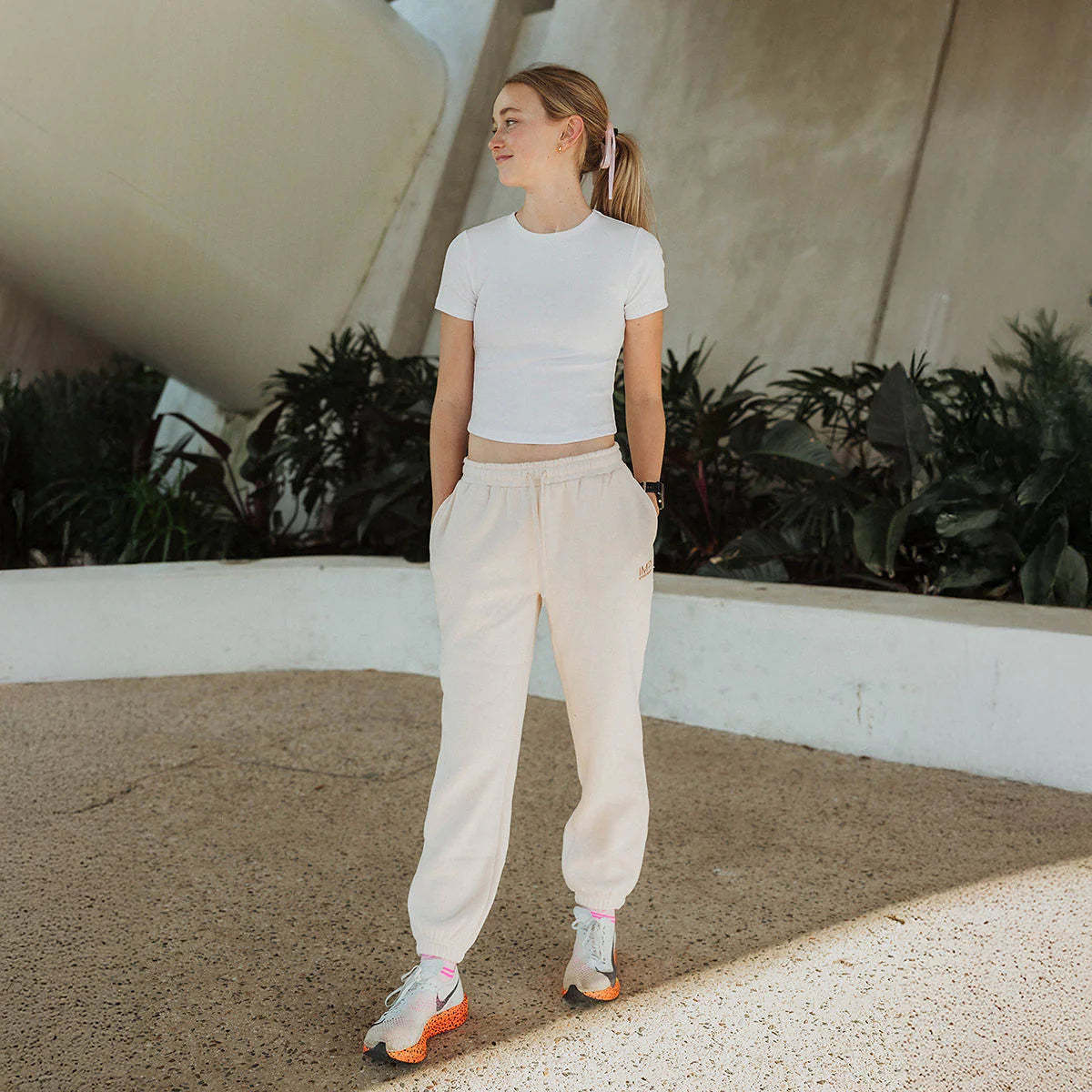 IMPI Fitted Cotton Tee — White
