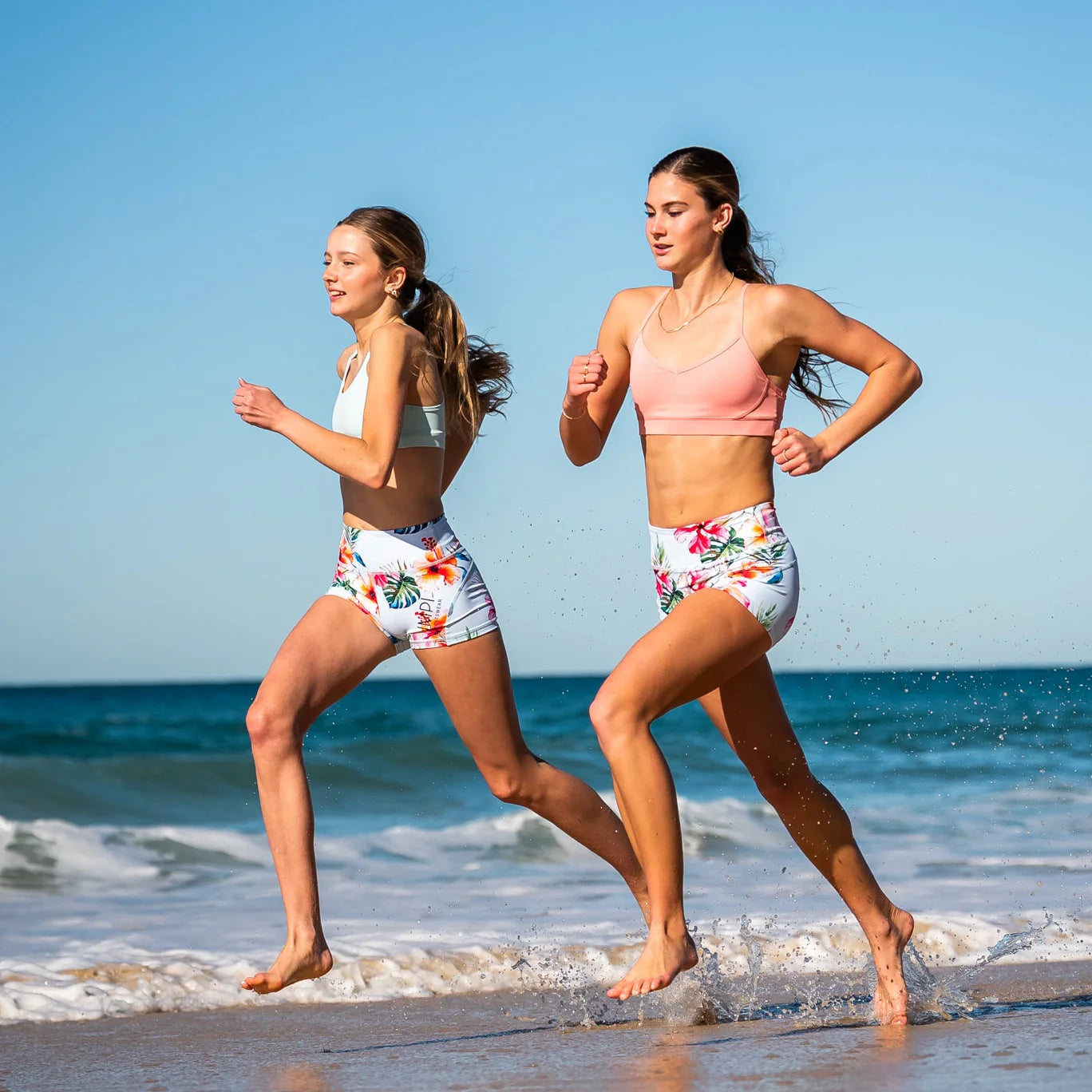 IMPI High Waist Bike Shorts - Maui