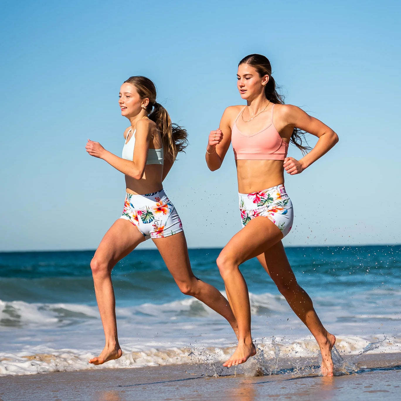 IMPI High Waist Bike Shorts - Maui