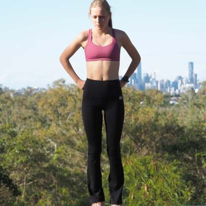 IMPI Flared Leg Tights - Black