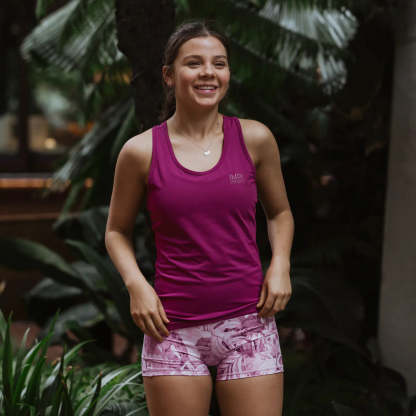 IMPI High Waist Bike Shorts - Retro Jungle