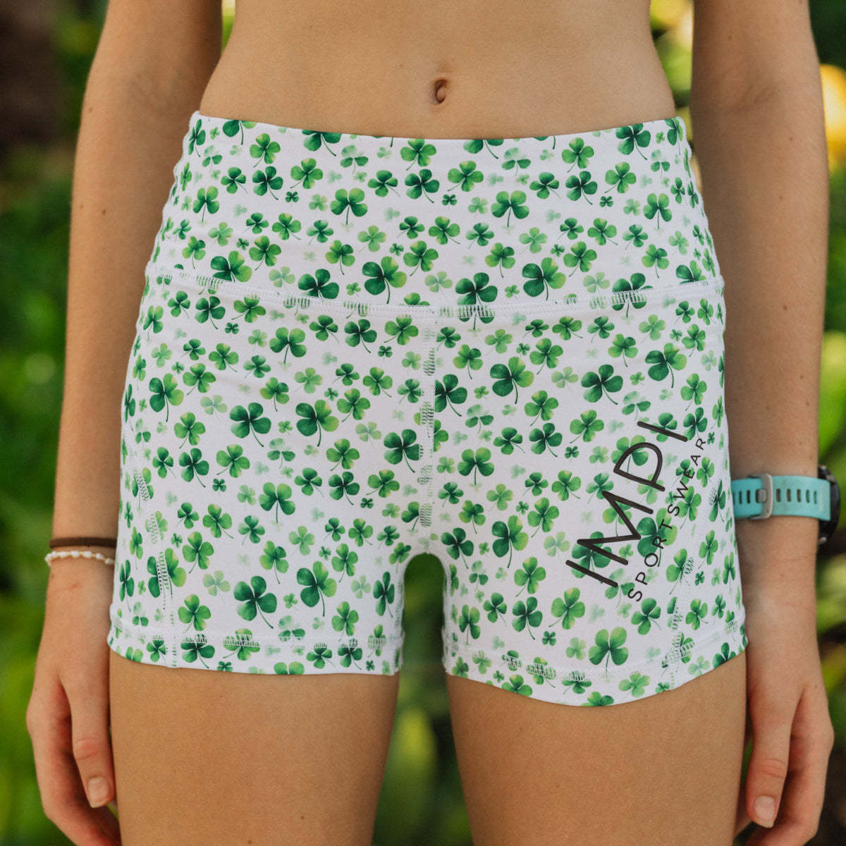 IMPI High Waist Bike Shorts - St Paddys