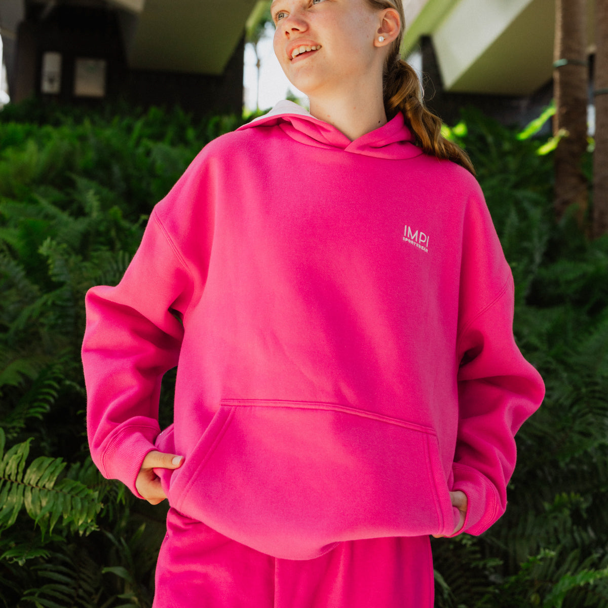 IMPI Hoodie - Barbie Pink