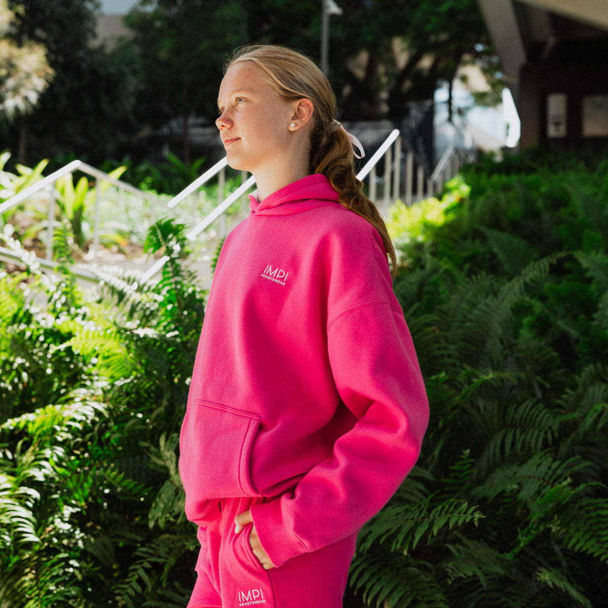 IMPI Hoodie - Barbie Pink