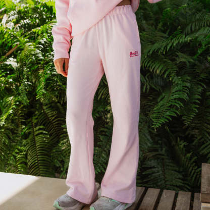IMPI Wide Leg Track Pant - Sorbet Pink