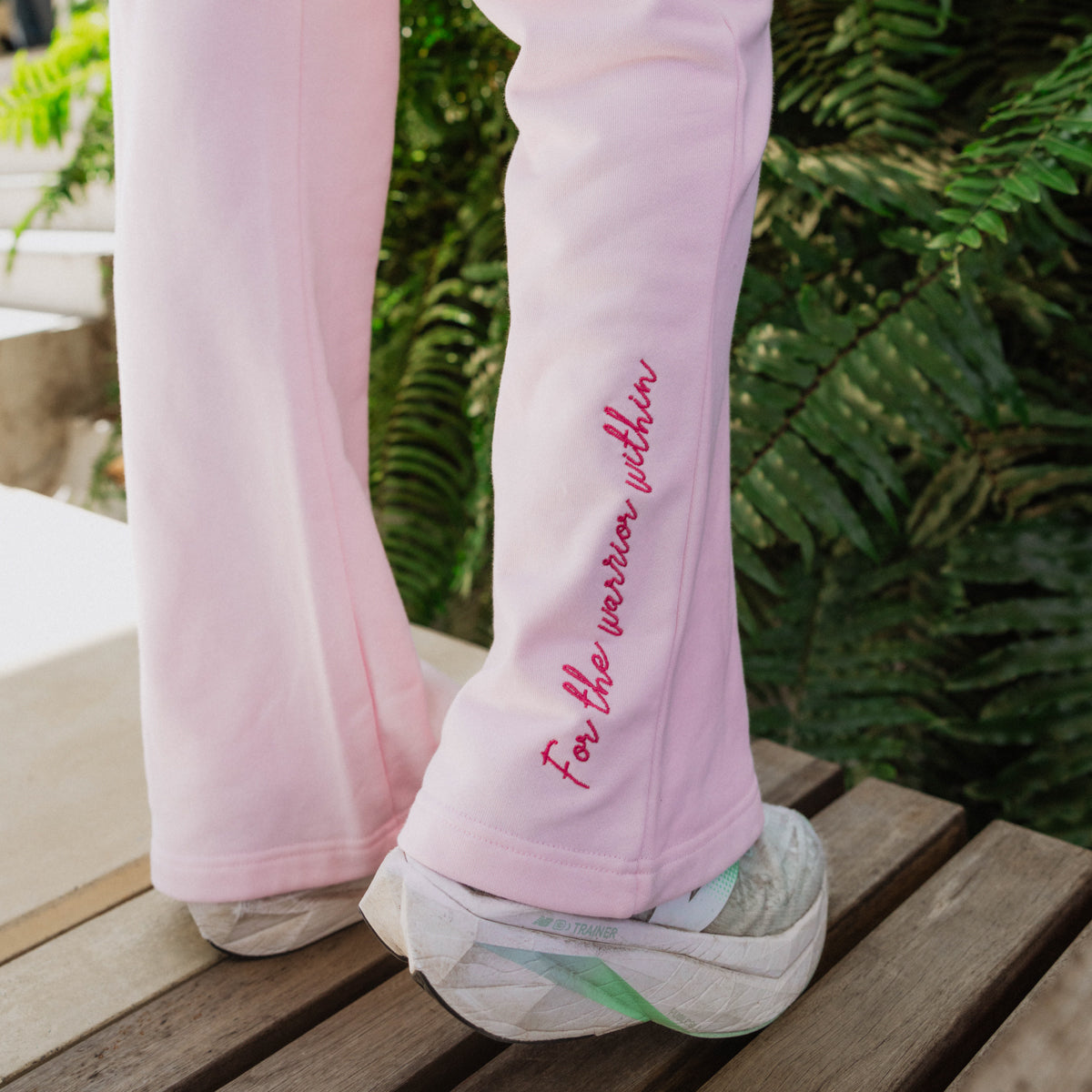 IMPI Wide Leg Track Pant - Sorbet Pink