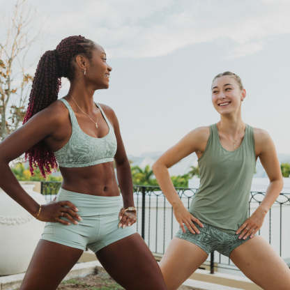IMPI High Waist Bike Shorts - Matcha