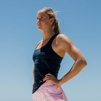IMPI Seamless Running Singlet - Navy