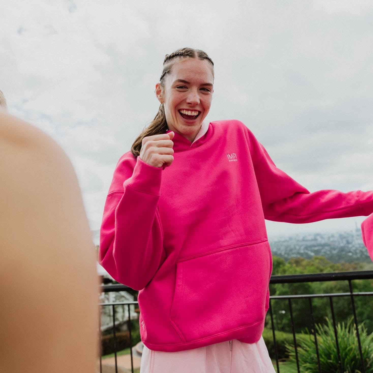 IMPI Hoodie - Barbie Pink