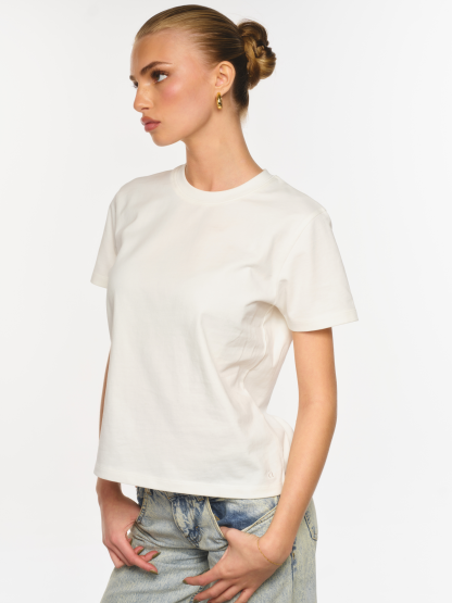 SIGNATURE TEE (SOFT WHITE)