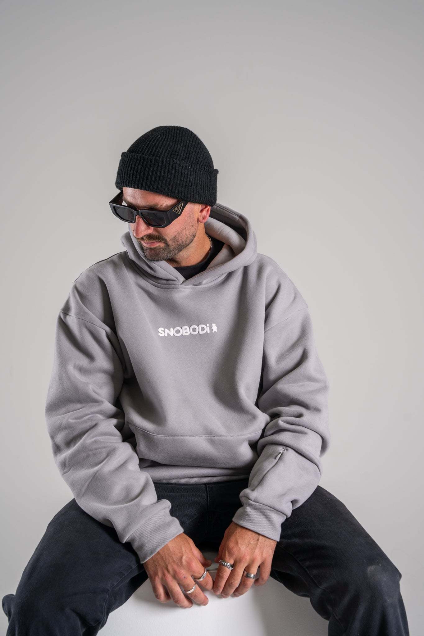 Venture Hoodie - Light Grey