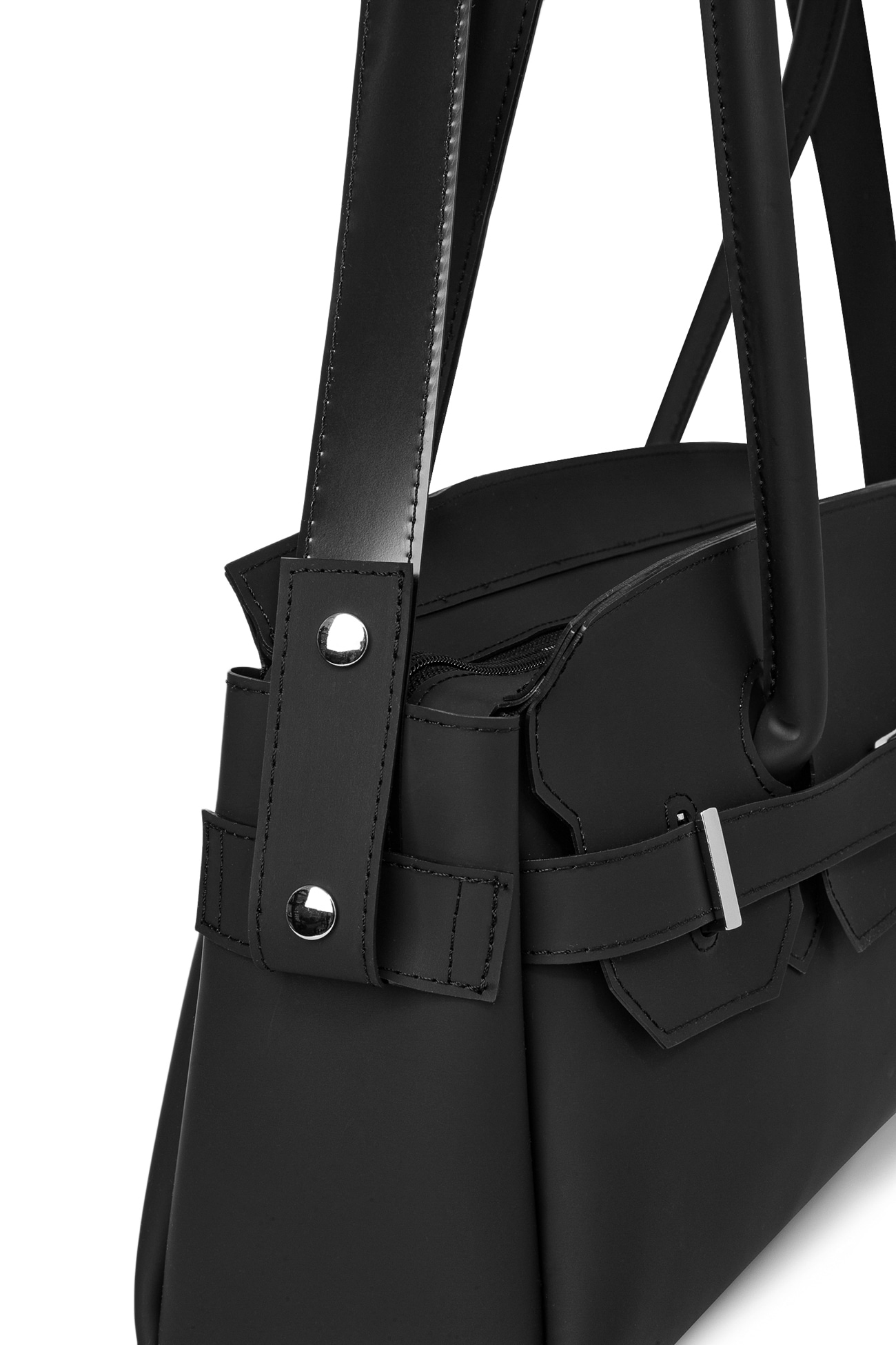JELLY TWO-WAY BAG IN BLACK
