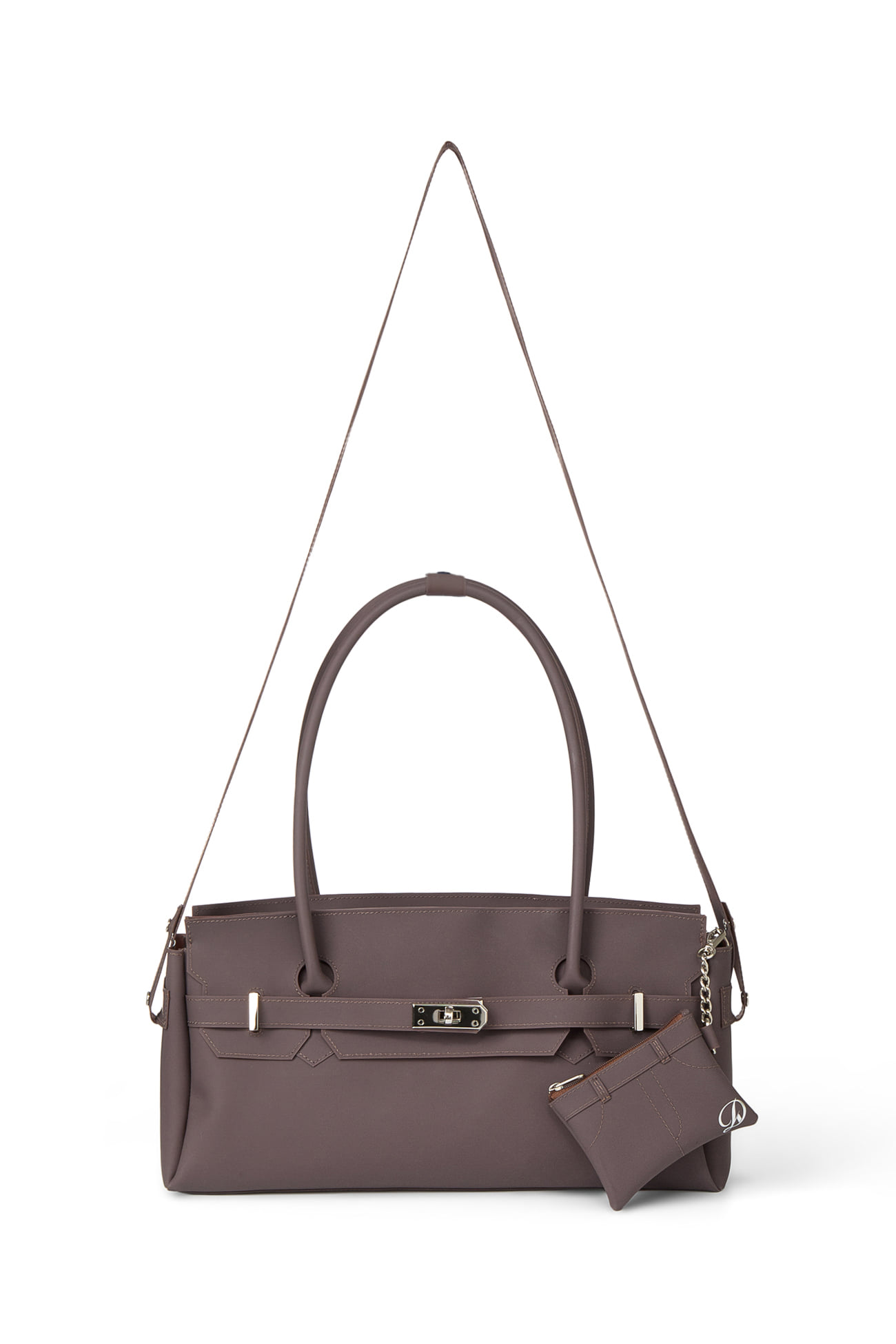 JELLY TWO-WAY BAG IN BROWN