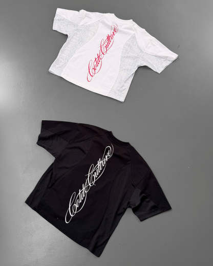 RIOT MESH TEE WHITE
