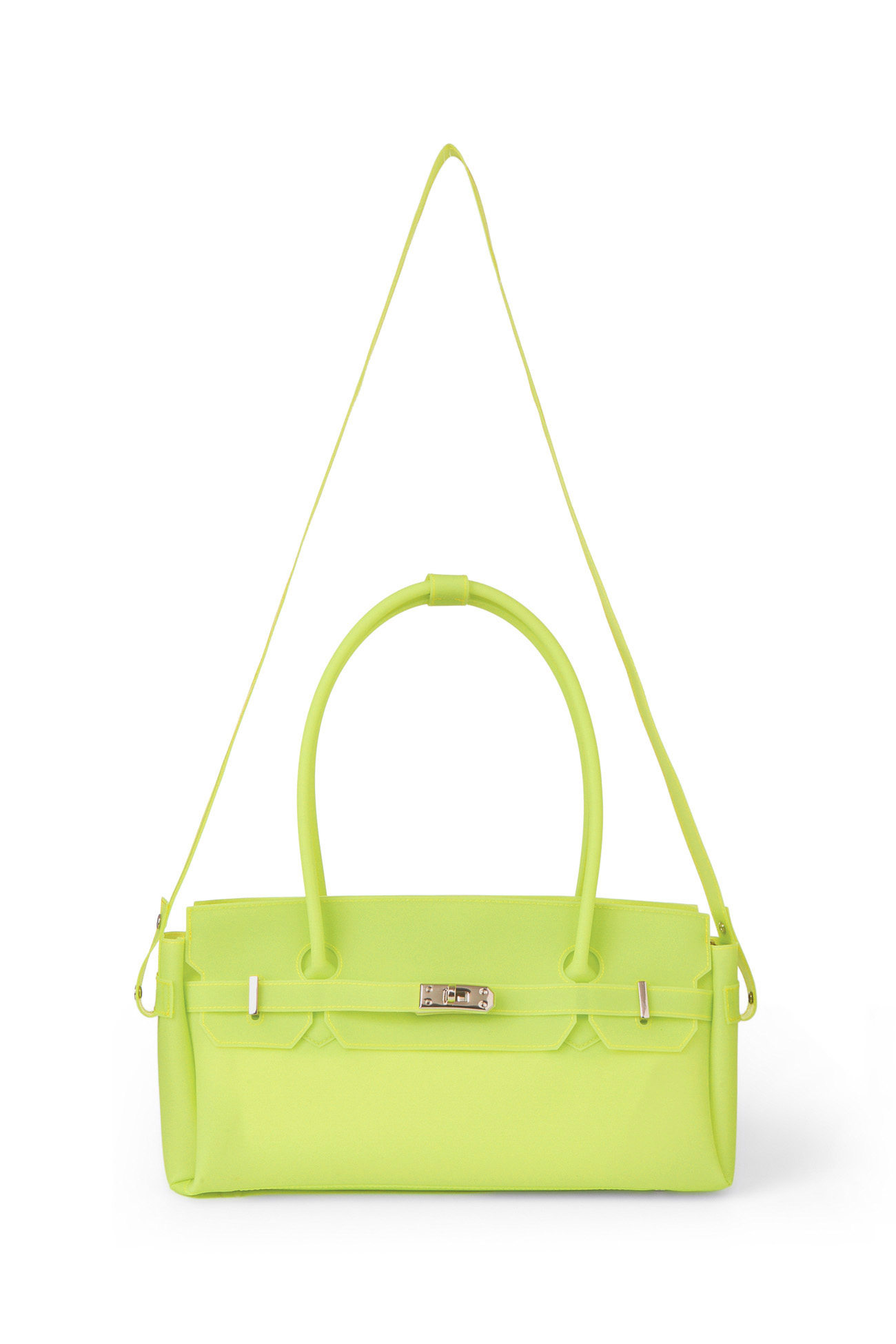 JELLY TWO-WAY BAG IN LIGHT YELLOW