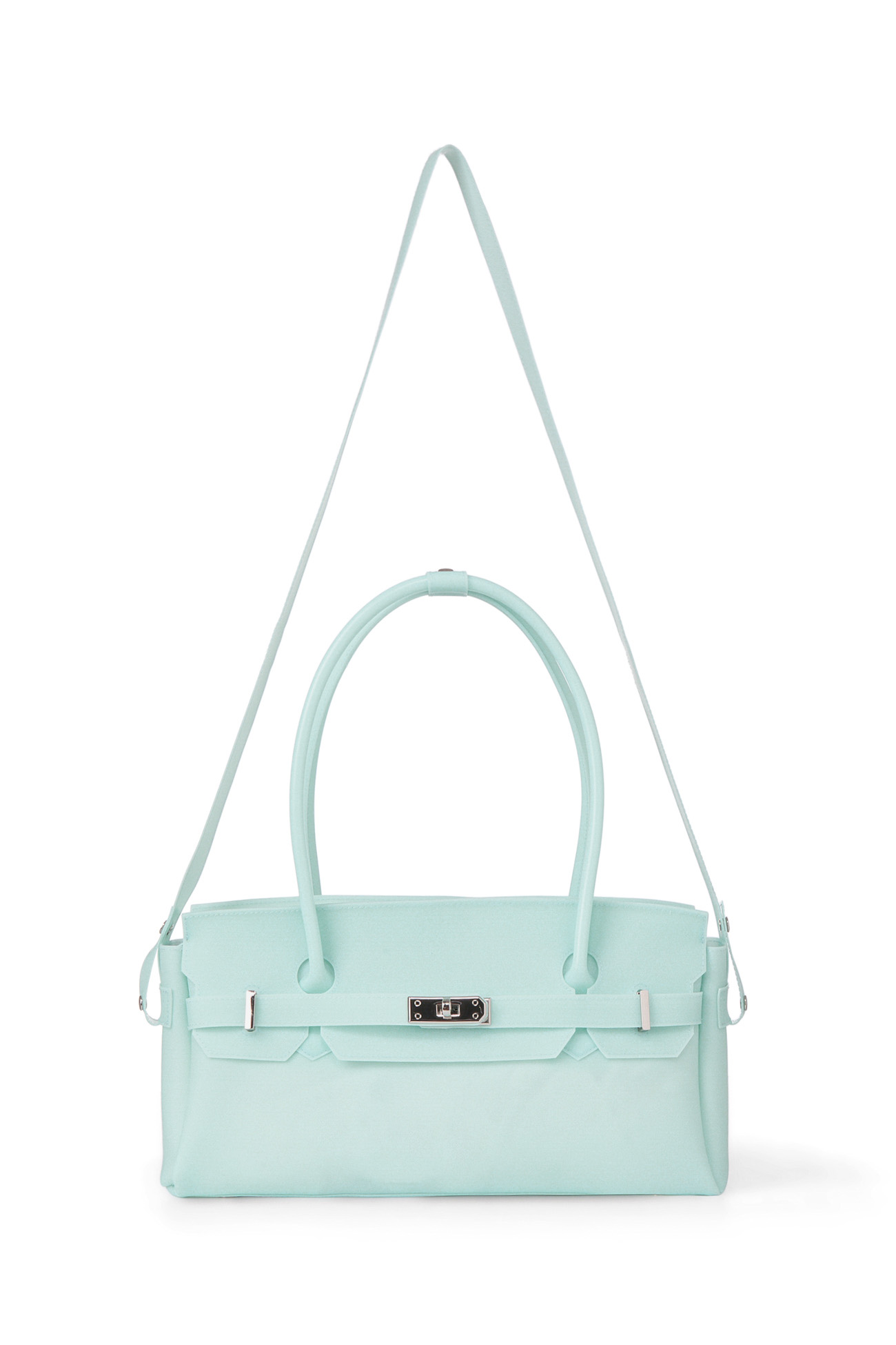 JELLY TWO-WAY BAG IN ICE BLUE