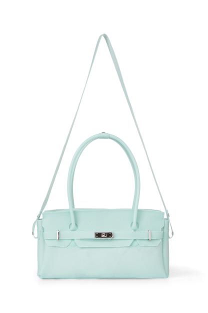 JELLY TWO-WAY BAG IN ICE BLUE