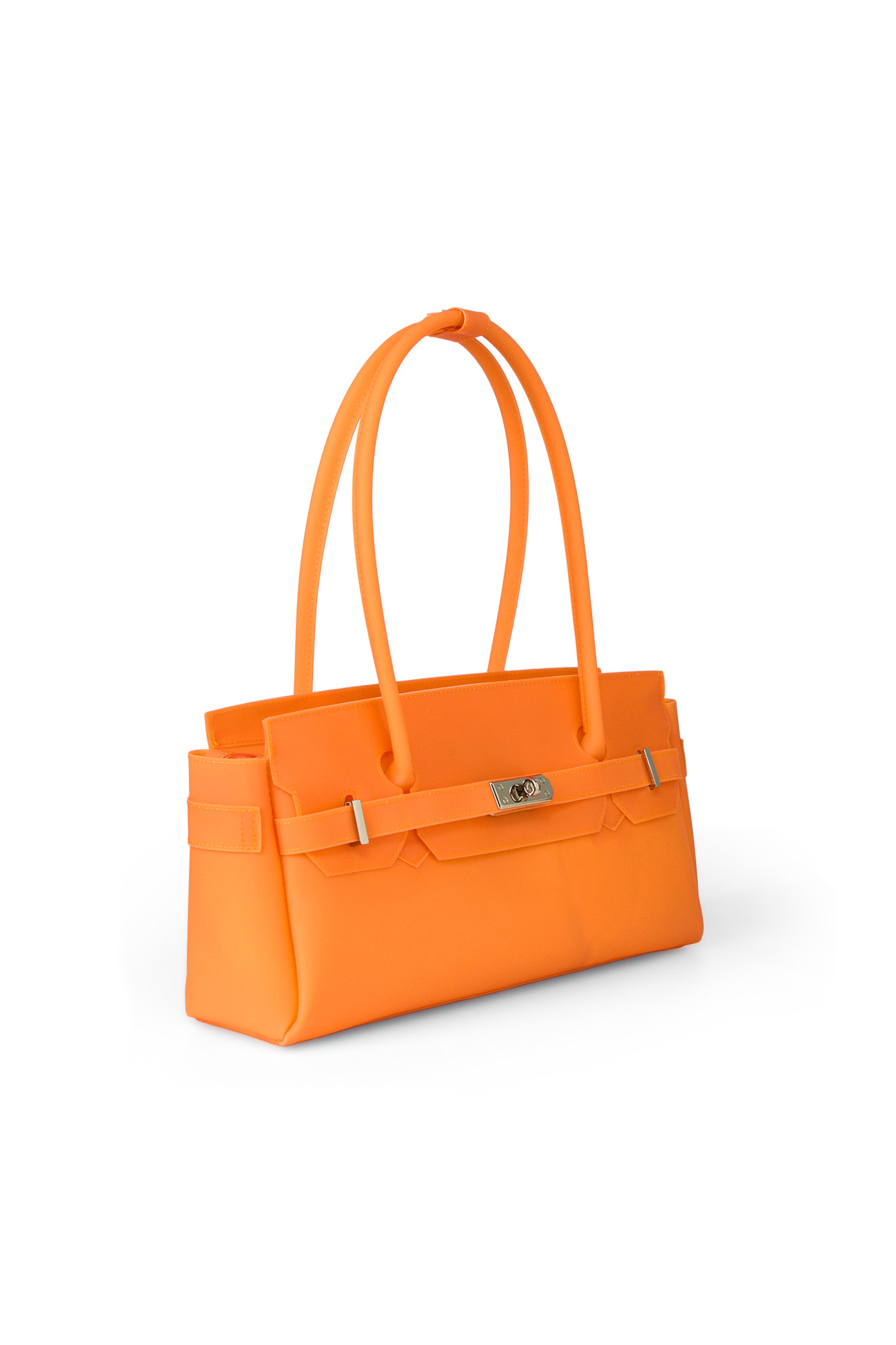 JELLY TWO-WAY BAG IN ORANGE
