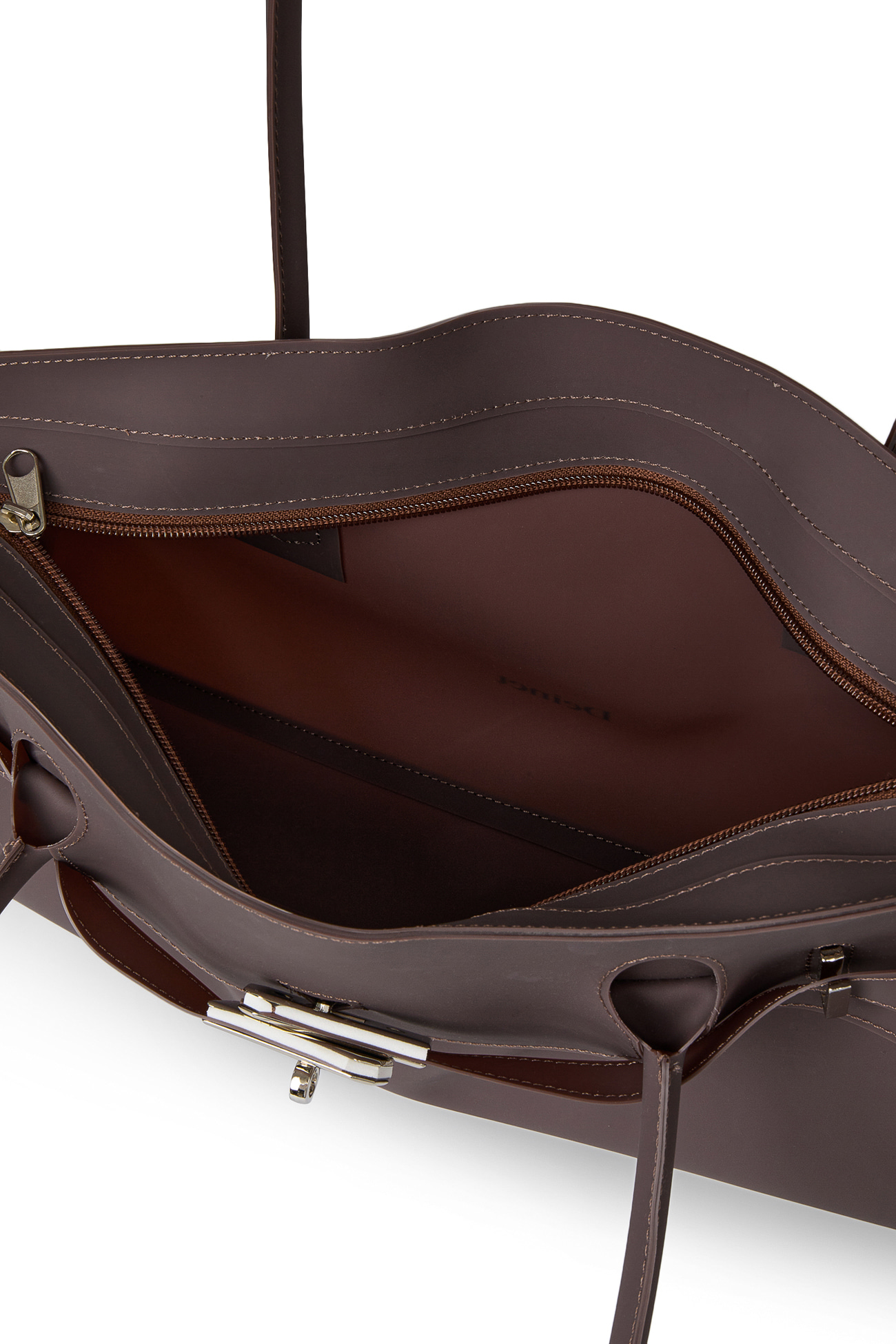 JELLY TWO-WAY BAG IN BROWN