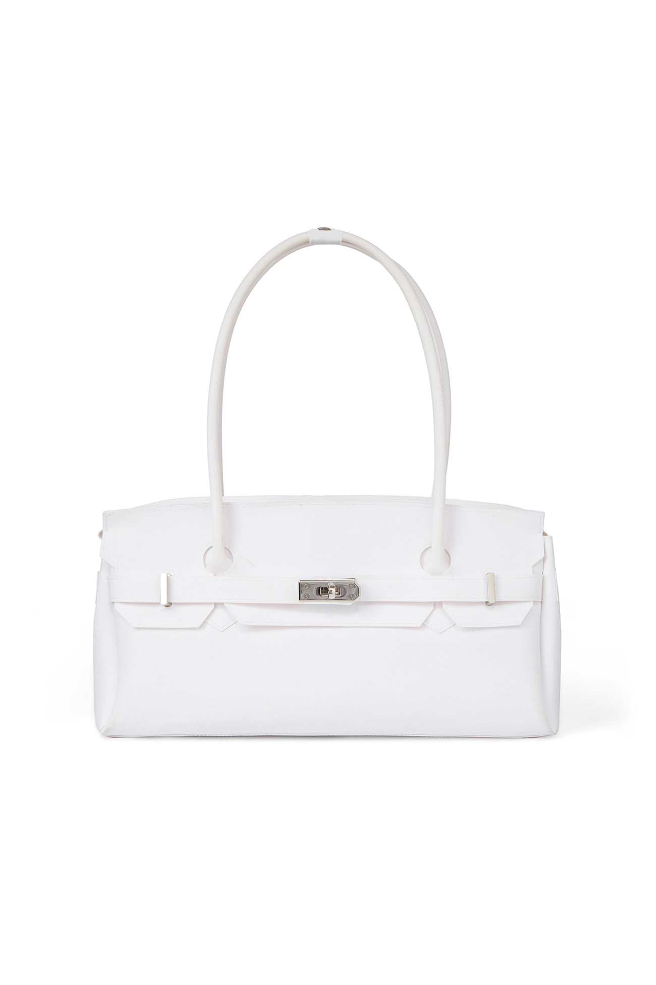JELLY TWO-WAY BAG IN WHITE