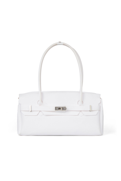 JELLY TWO-WAY BAG IN WHITE