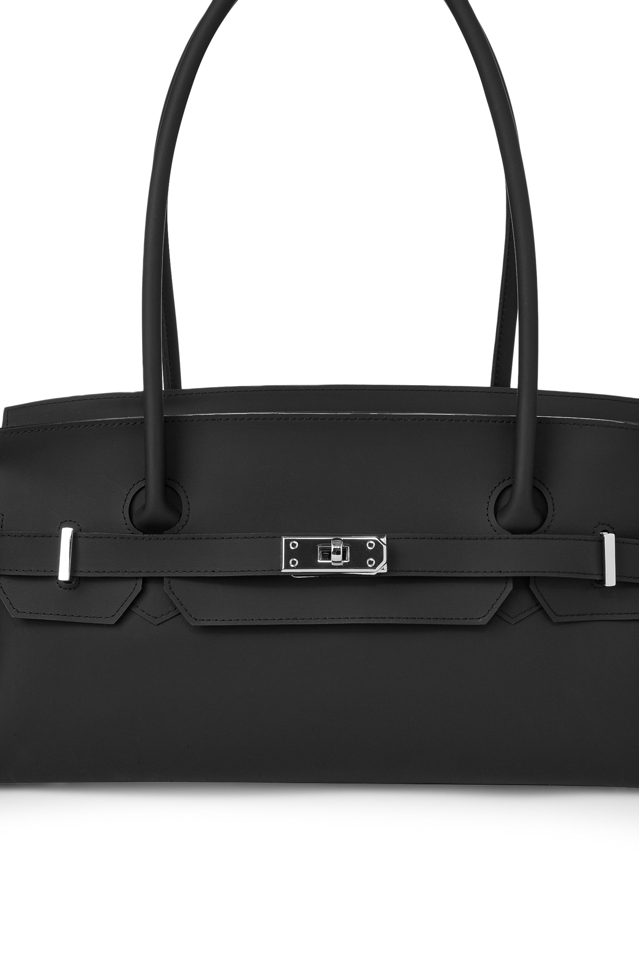 JELLY TWO-WAY BAG IN BLACK