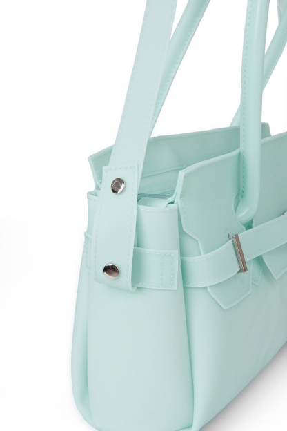 JELLY TWO-WAY BAG IN ICE BLUE