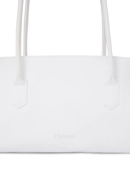 JELLY TWO-WAY BAG IN WHITE