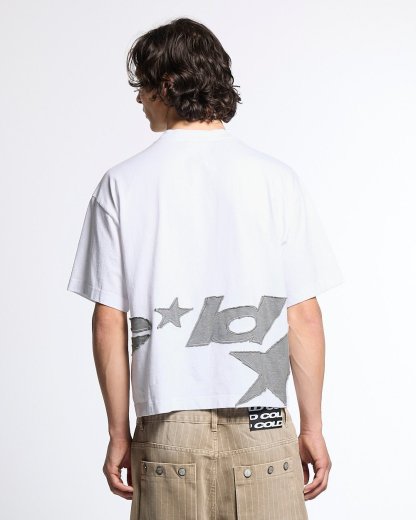 DISTRESS DEFENSE TEE WHITE
