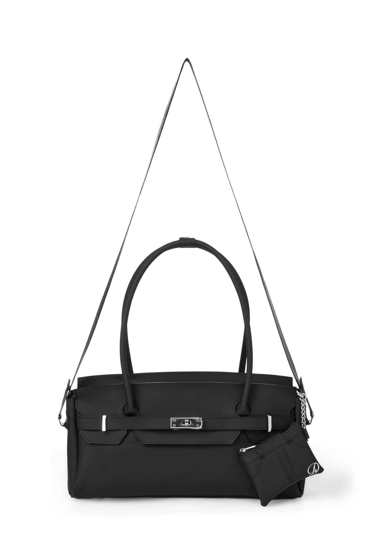 JELLY TWO-WAY BAG IN BLACK