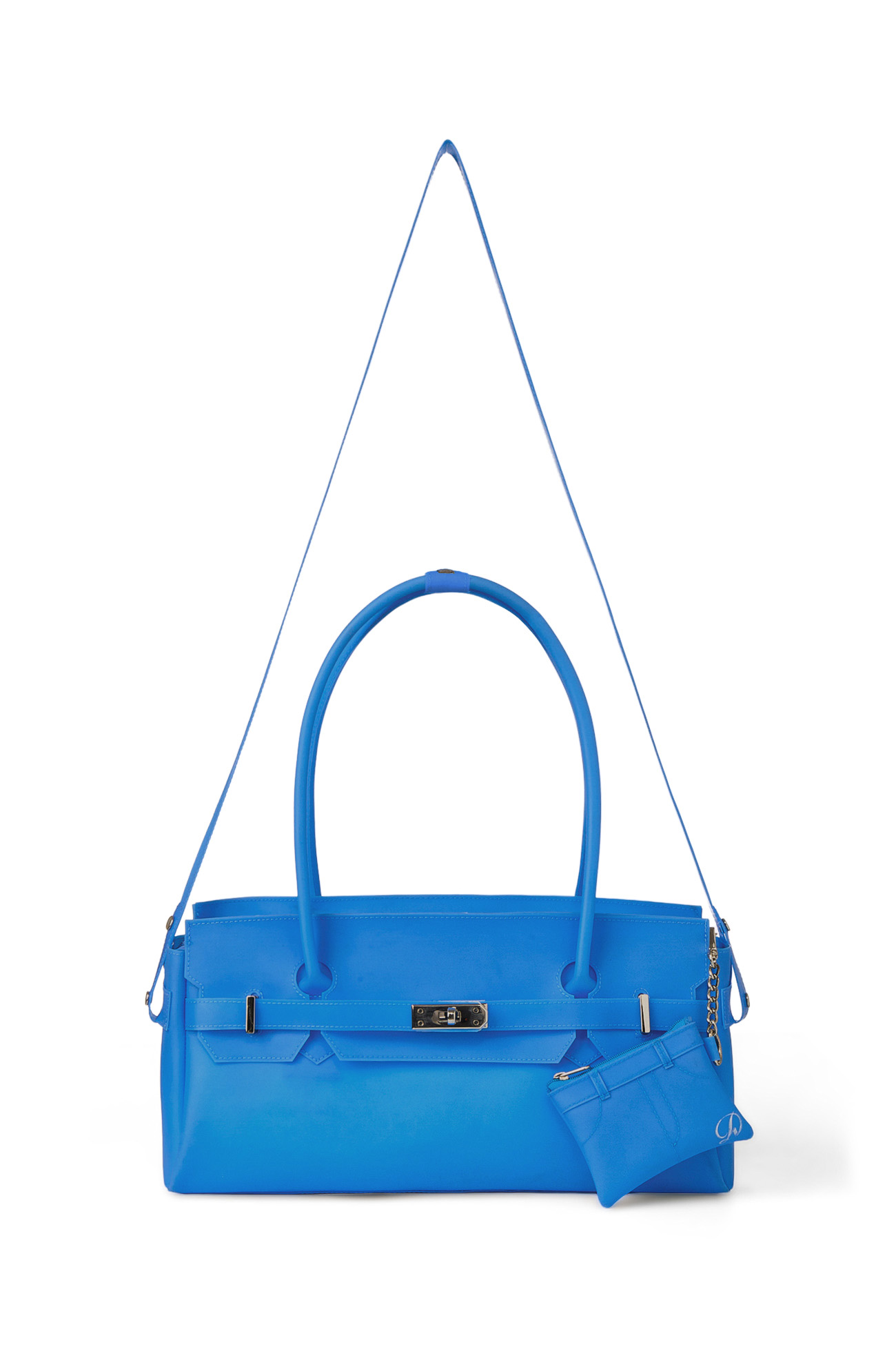 JELLY TWO-WAY BAG IN BLUE