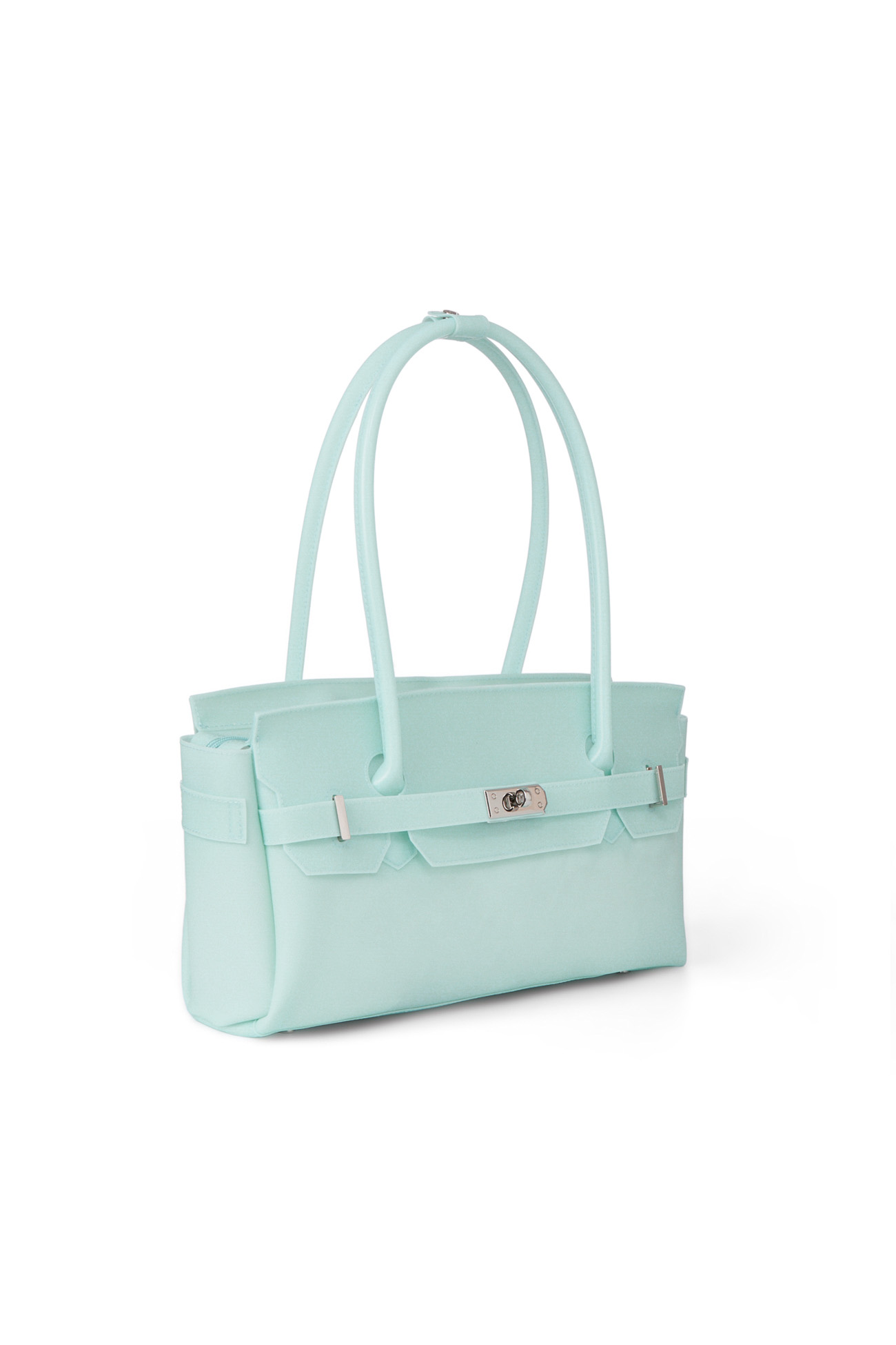 JELLY TWO-WAY BAG IN ICE BLUE