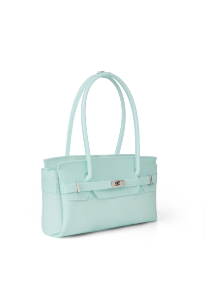 JELLY TWO-WAY BAG IN ICE BLUE