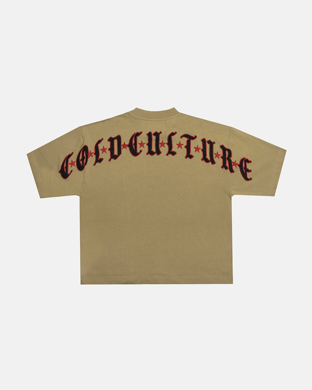GOTHIC CURVED TEE GREEN
