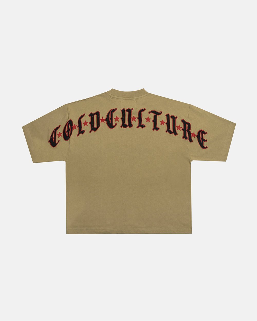 GOTHIC CURVED TEE GREEN