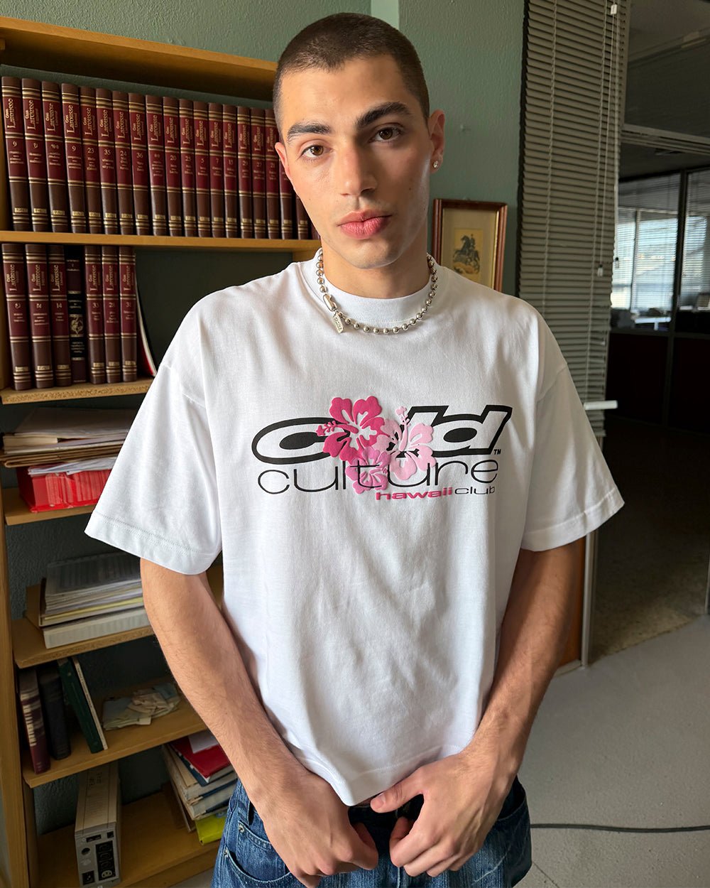 HAWAII CLUB TEE WHITE
