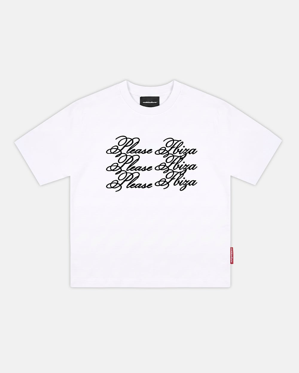 PLEASE IBIZA REGULAR TEE WHITE