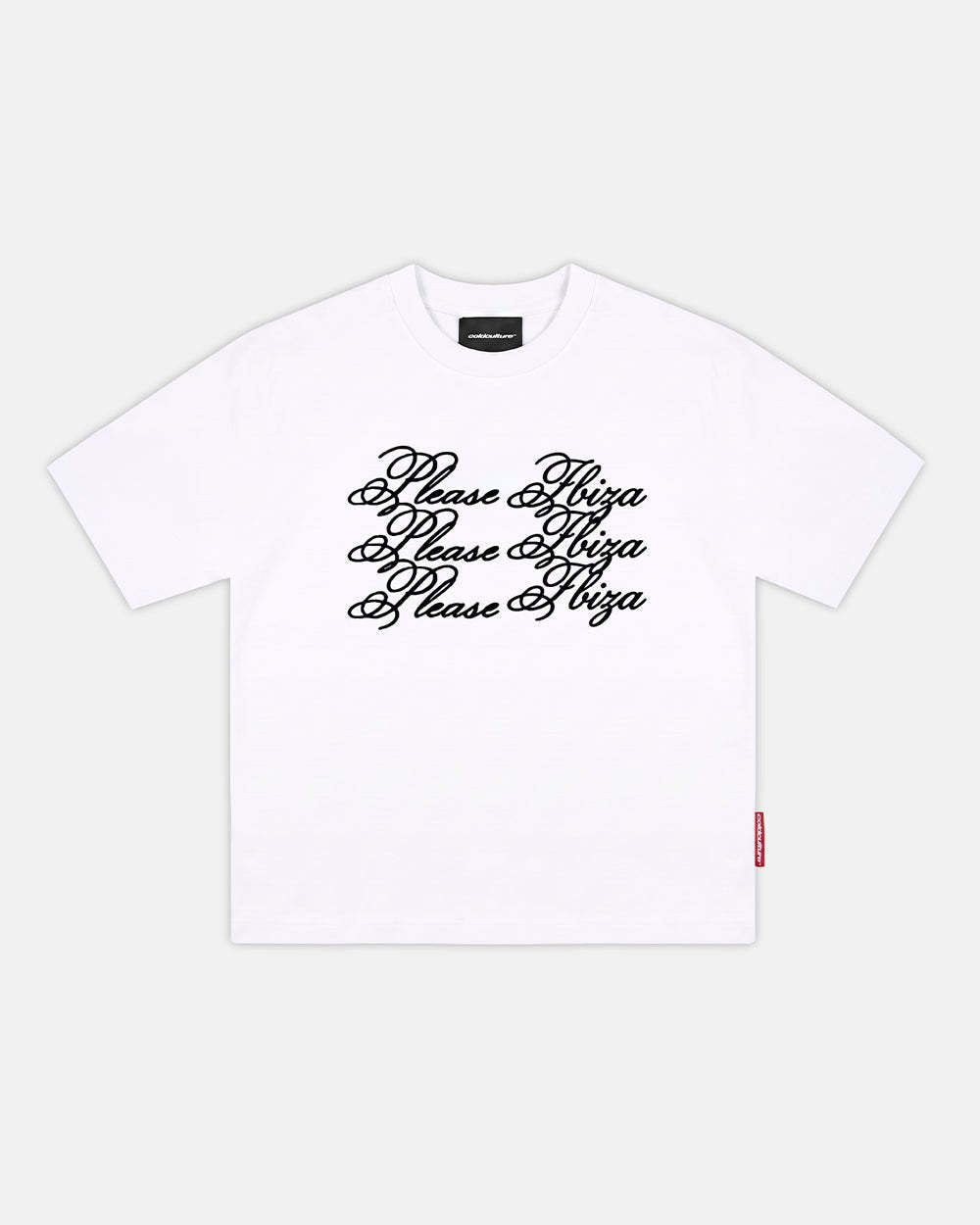 PLEASE IBIZA REGULAR TEE WHITE
