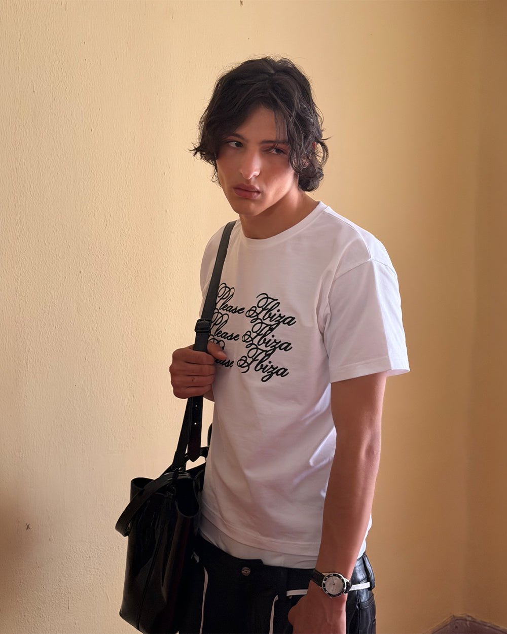 PLEASE IBIZA REGULAR TEE WHITE