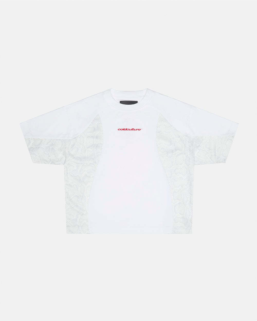 RIOT MESH TEE WHITE