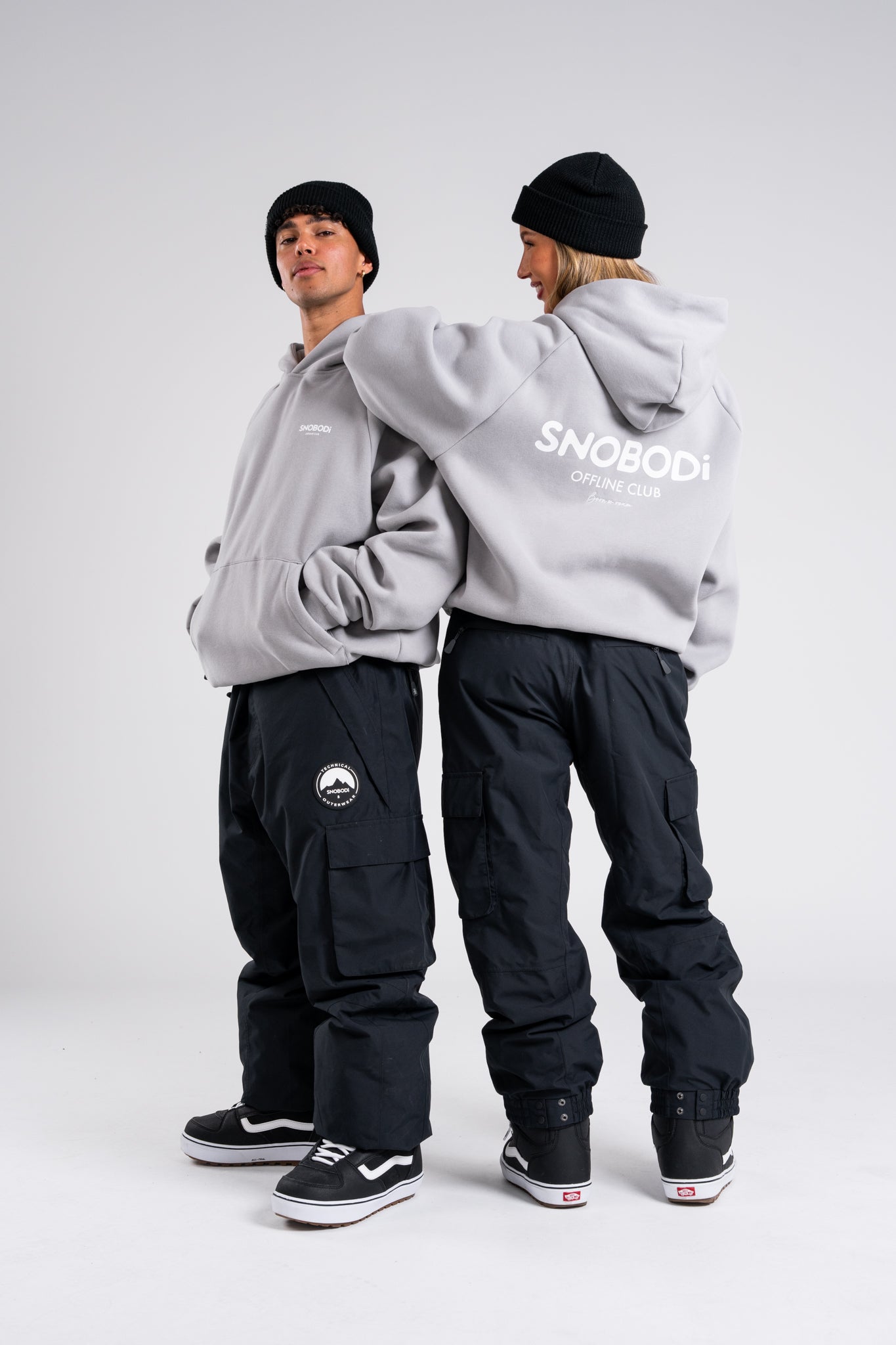 Offline Hoodie - Light Grey