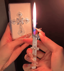 Cross Gem Case + Lighter set