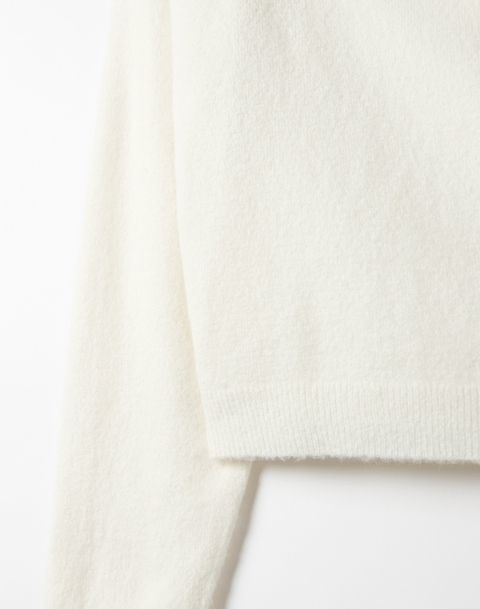 Off Shoulder Knit Long Sleeve