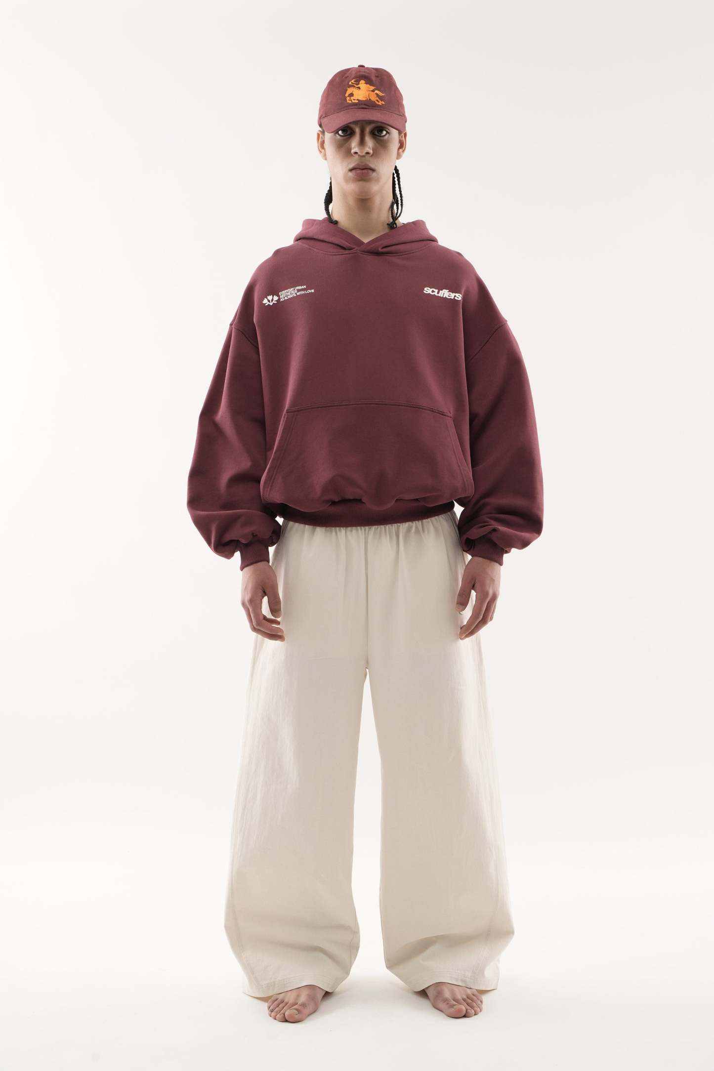 SC Burgundy Hoodie