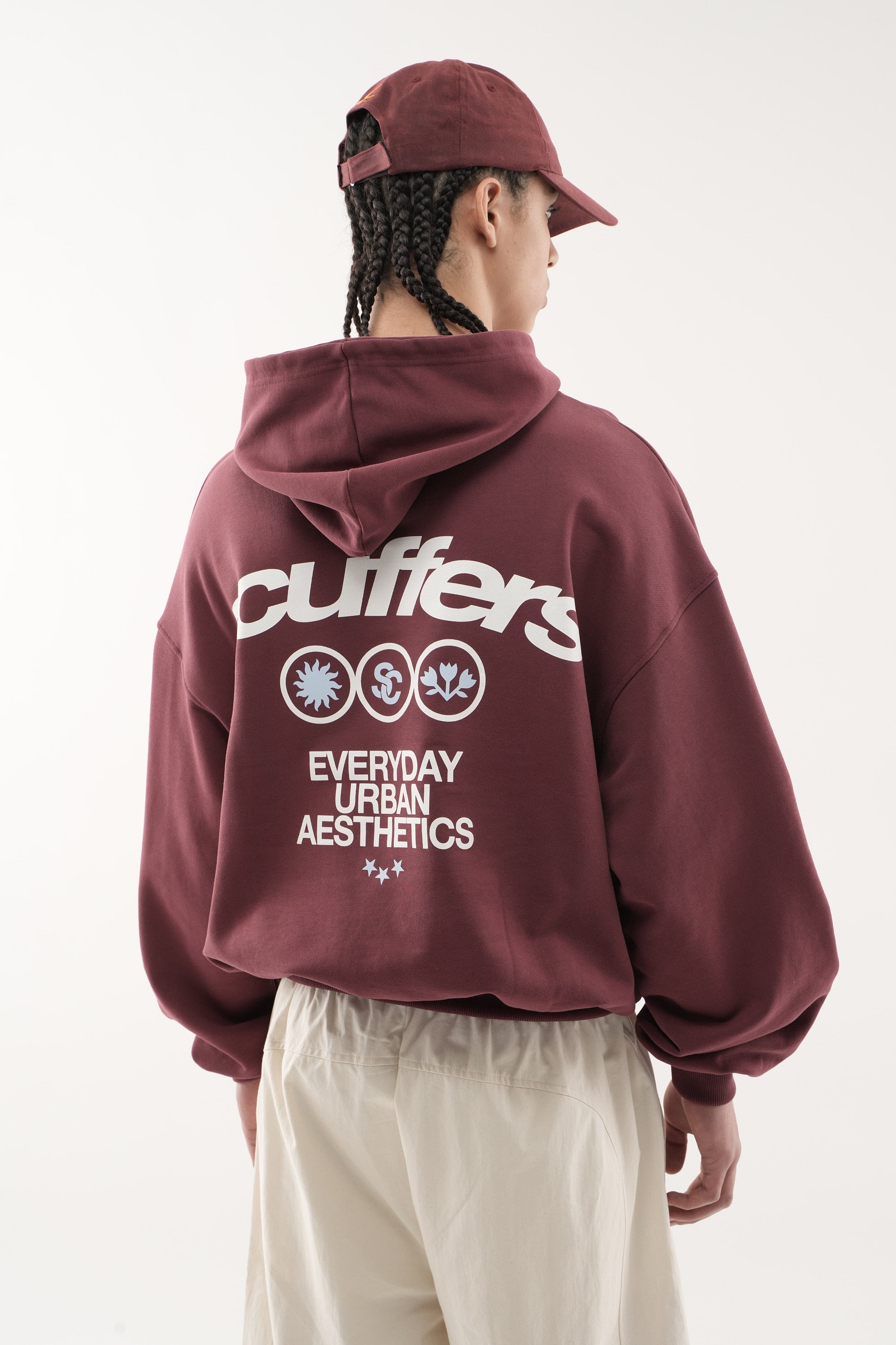 SC Burgundy Hoodie
