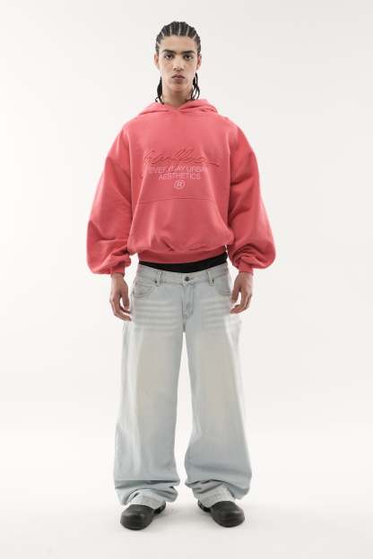 Signature Light Red Hoodie